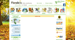 Desktop Screenshot of floraliesgarden.fr