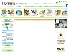 Tablet Screenshot of floraliesgarden.fr