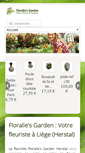 Mobile Screenshot of floraliesgarden.be